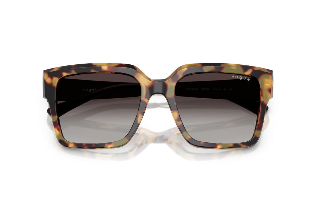VOGUE - 26058G TARTARUGA GIALLA | OCCHIALE DA SOLE DONNA - VO 5553S TAGLIA 54