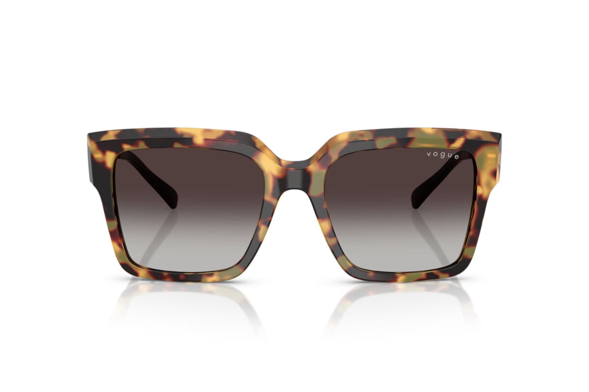 VOGUE - 26058G TARTARUGA GIALLA | OCCHIALE DA SOLE DONNA - VO 5553S TAGLIA 54