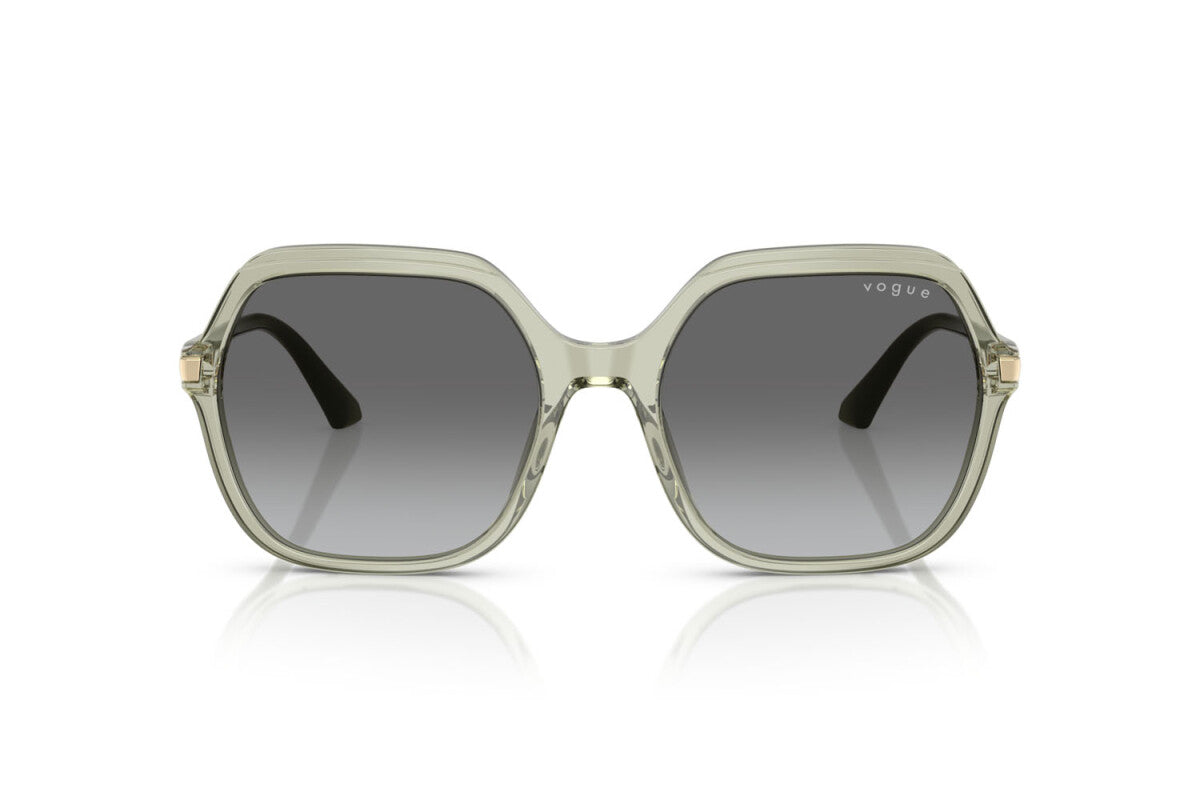 VOGUE - 302211 VERDE TRASPARENTE | OCCHIALE DA SOLE DONNA - VO 5561S TAGLIA 56