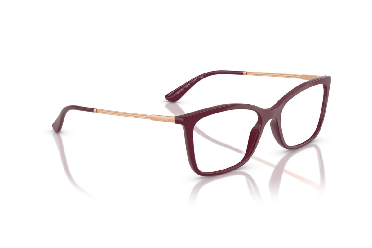 VOGUE - 2875 CILIEGIA PIENA | OCCHIALE DA VISTA DONNA - VO 5563 TAGLIA 51