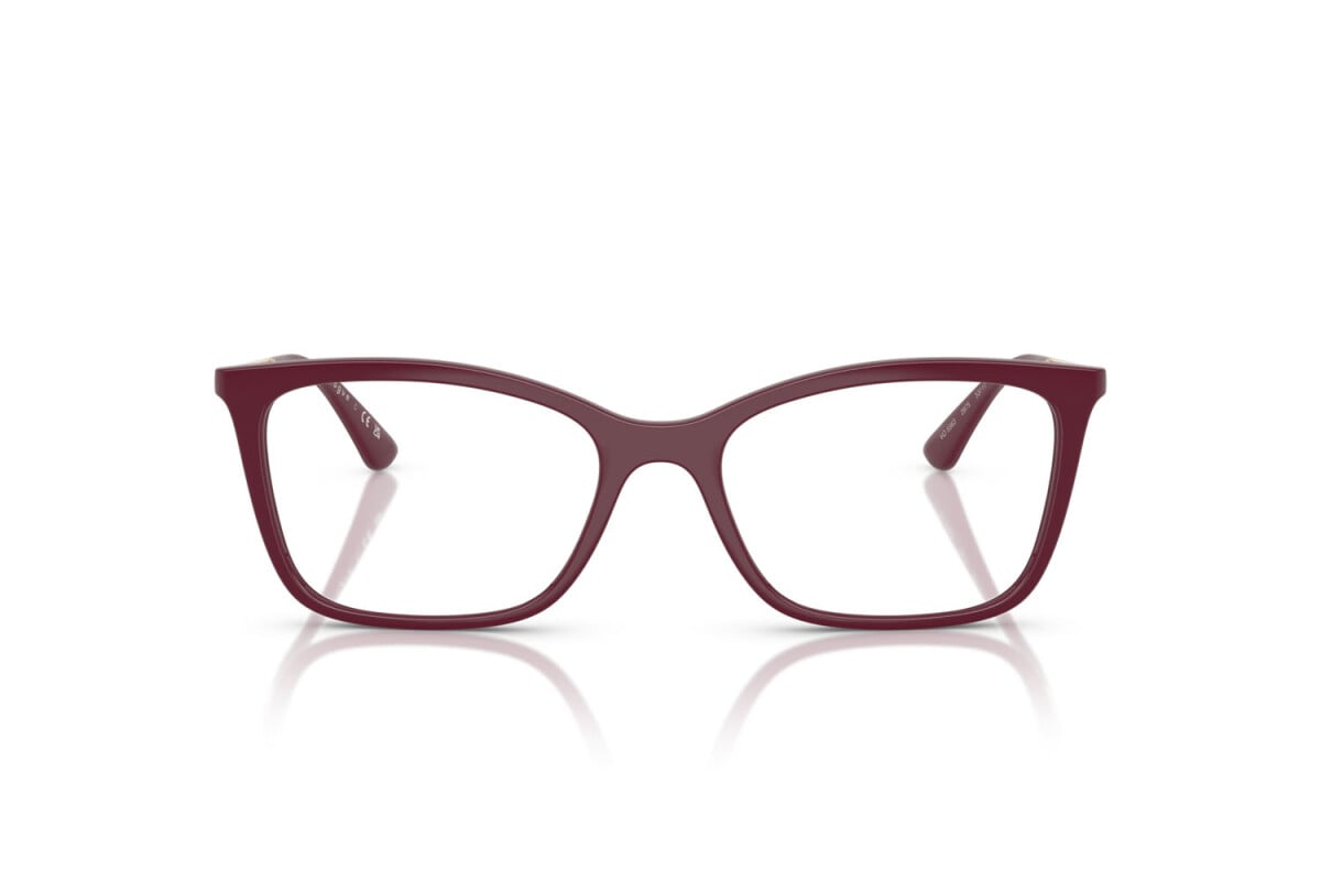 VOGUE - 2875 CILIEGIA PIENA | OCCHIALE DA VISTA DONNA - VO 5563 TAGLIA 51