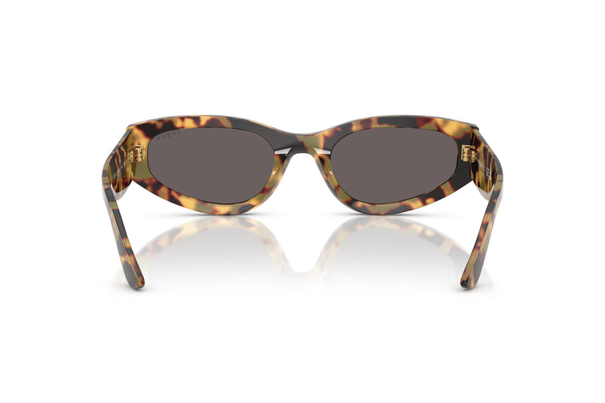 VOGUE - 260587 TARTARUGA GIALLA | OCCHIALE DA SOLE DONNA - VO 5585S TAGLIA 54