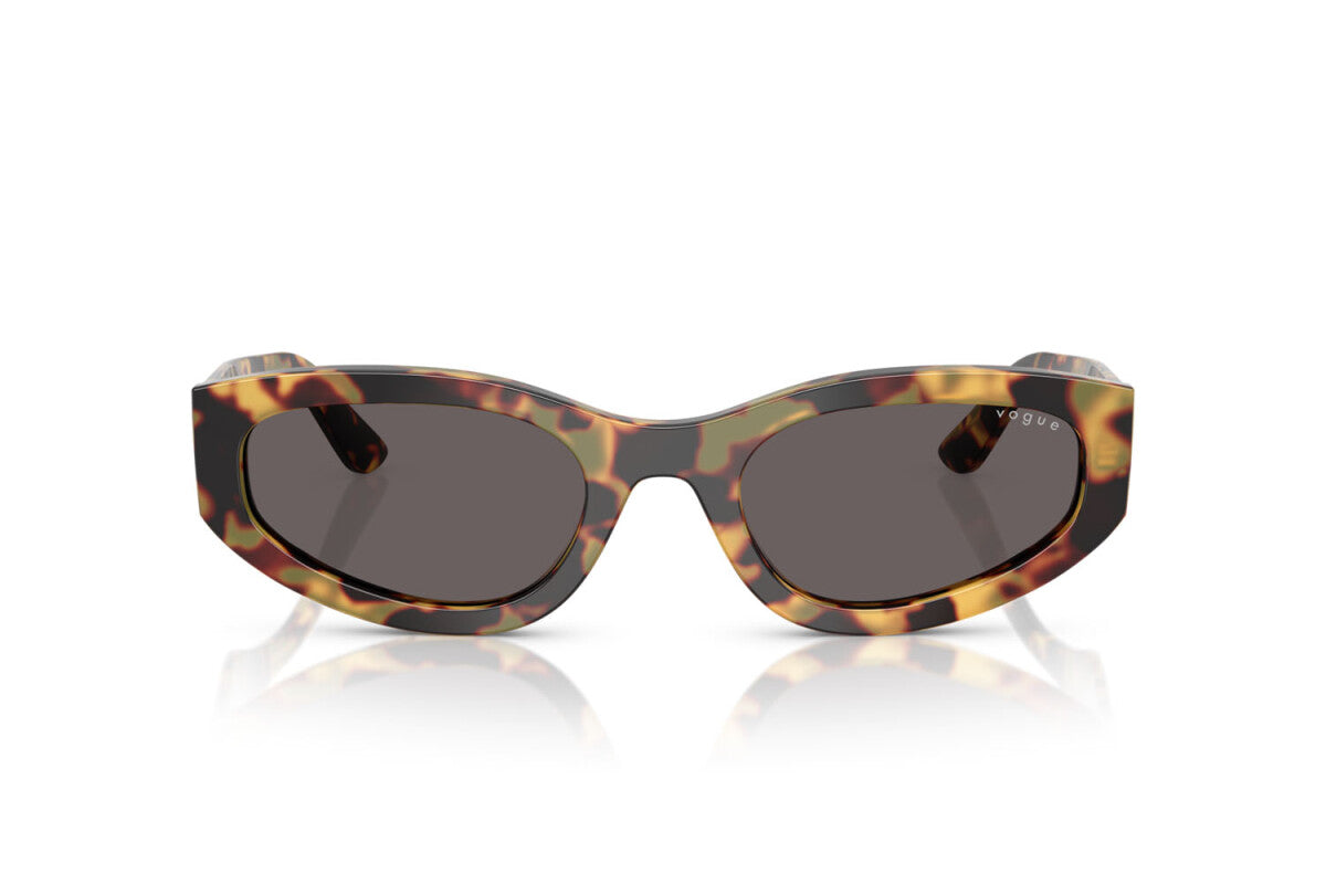 VOGUE - 260587 TARTARUGA GIALLA | OCCHIALE DA SOLE DONNA - VO 5585S TAGLIA 54