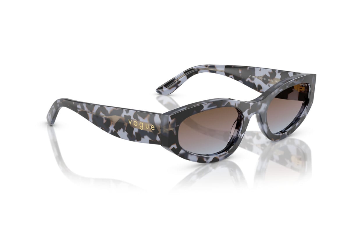 VOGUE - 314748 TARTARUGA BLU | OCCHIALE DA SOLE DONNA - VO 5585S TAGLIA 53