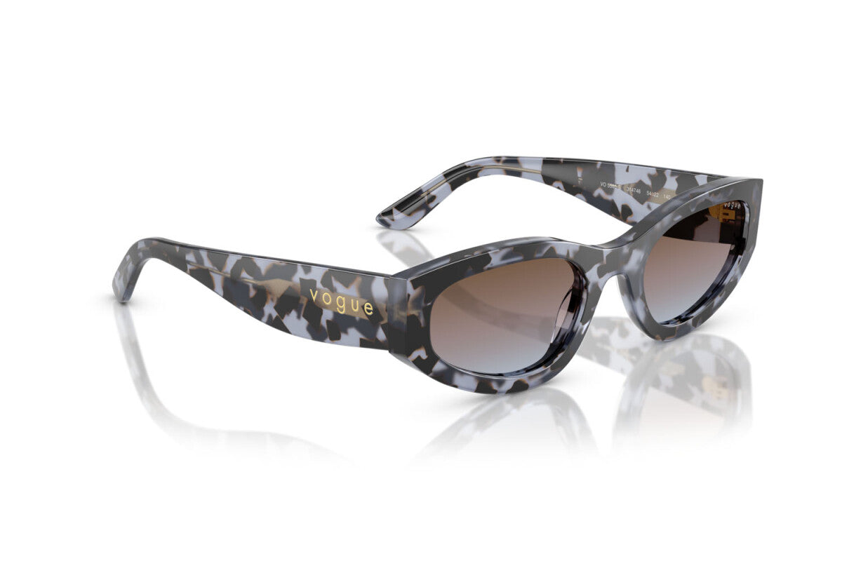 VOGUE - 314748 TARTARUGA BLU | OCCHIALE DA SOLE DONNA - VO 5585S TAGLIA 54