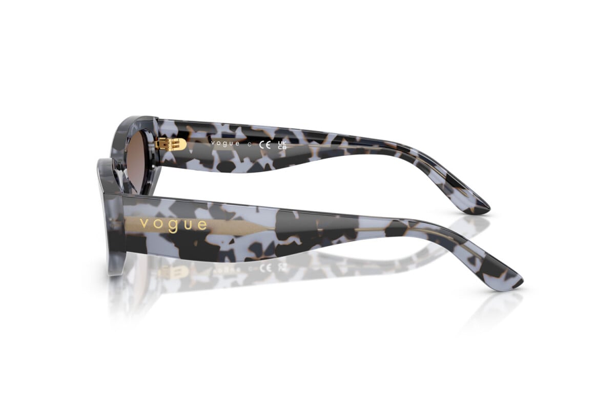 VOGUE - 314748 TARTARUGA BLU | OCCHIALE DA SOLE DONNA - VO 5585S TAGLIA 53