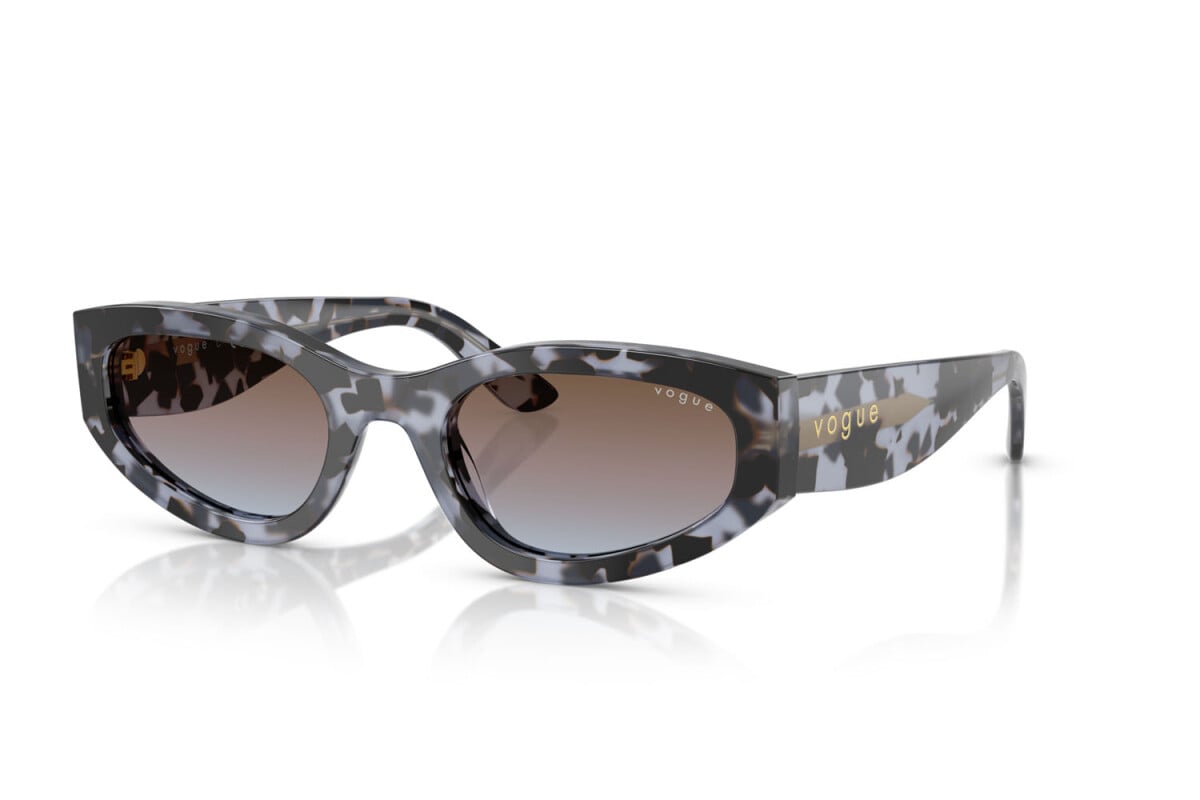 VOGUE - 314748 TARTARUGA BLU | OCCHIALE DA SOLE DONNA - VO 5585S TAGLIA 53