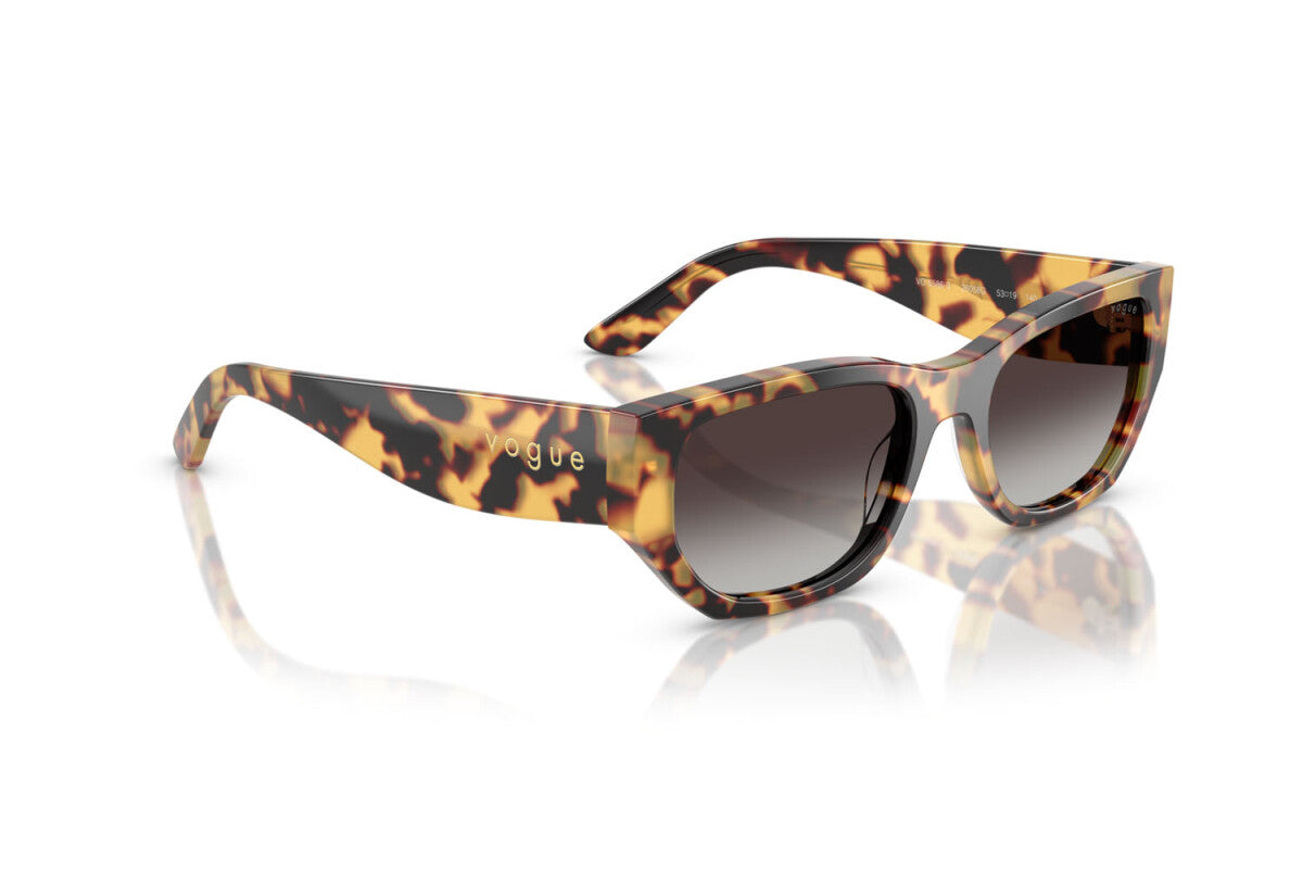 VOGUE - 260587 TARTARUGA GIALLA | OCCHIALE DA SOLE DONNA - VO 5585S TAGLIA 53