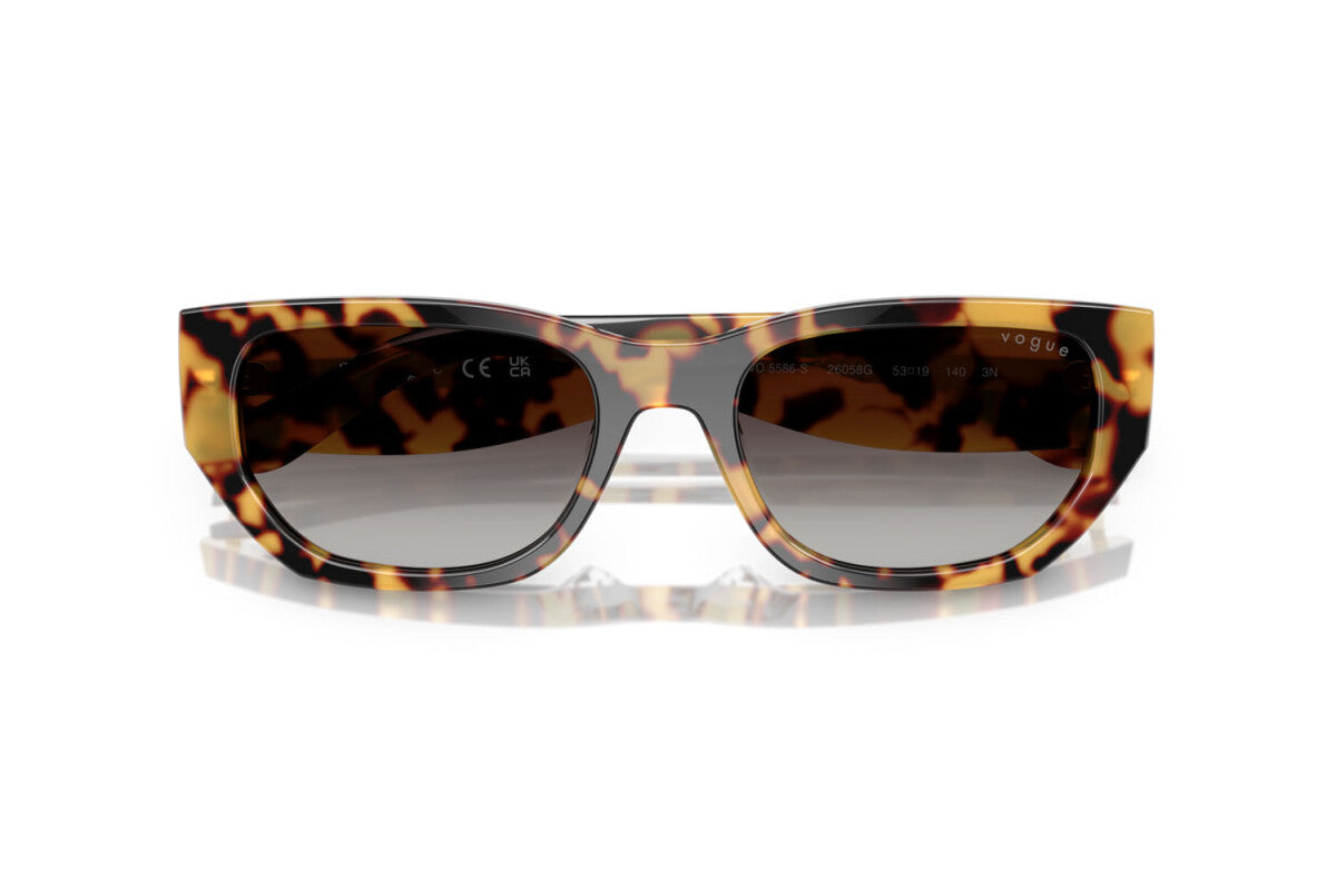 VOGUE - 260587 TARTARUGA GIALLA | OCCHIALE DA SOLE DONNA - VO 5585S TAGLIA 53