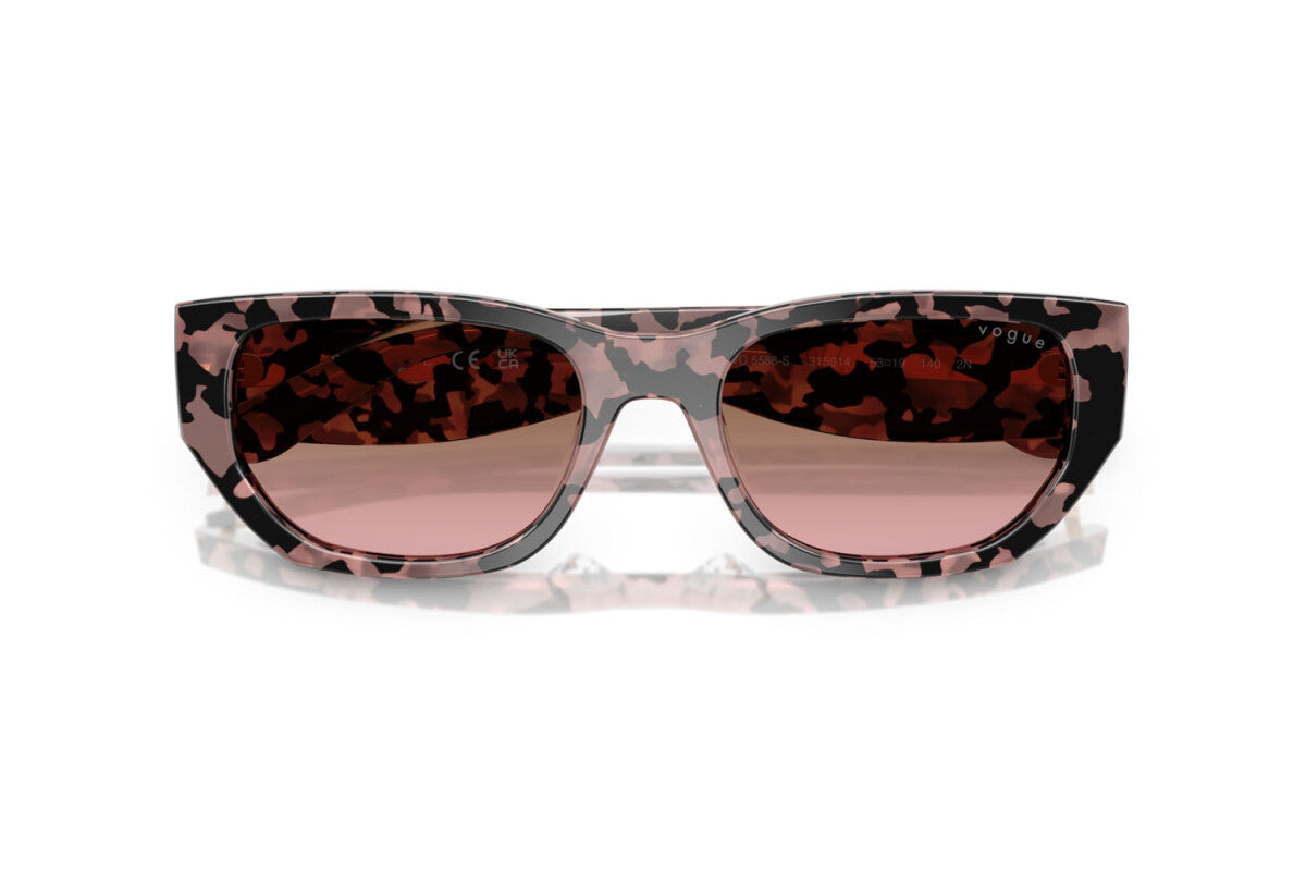 VOGUE - 315014 TARTARUGA ROSA | OCCHIALE DA SOLE DONNA - VO 5586S TAGLIA 53