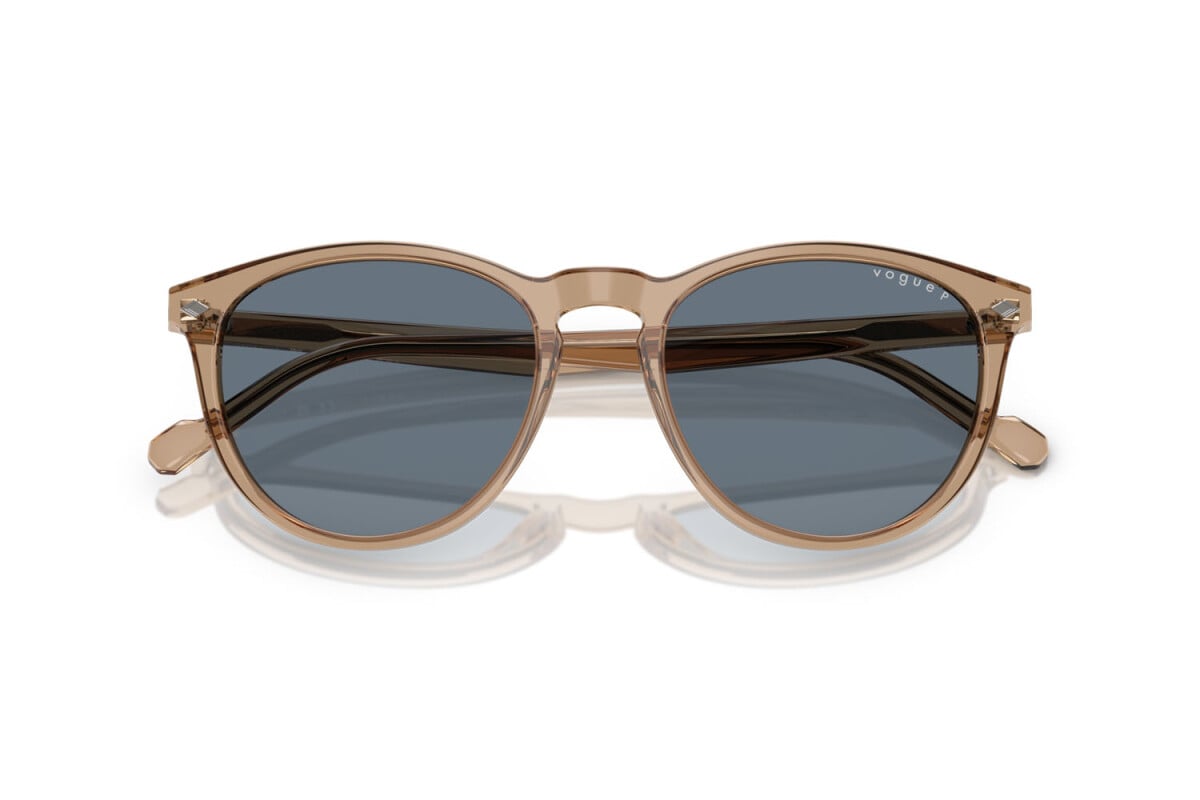 VOGUE - 31894Y MARRONE TRASPARENTE | OCCHIALE DA SOLE UOMO - VO 5599S TAGLIA 53