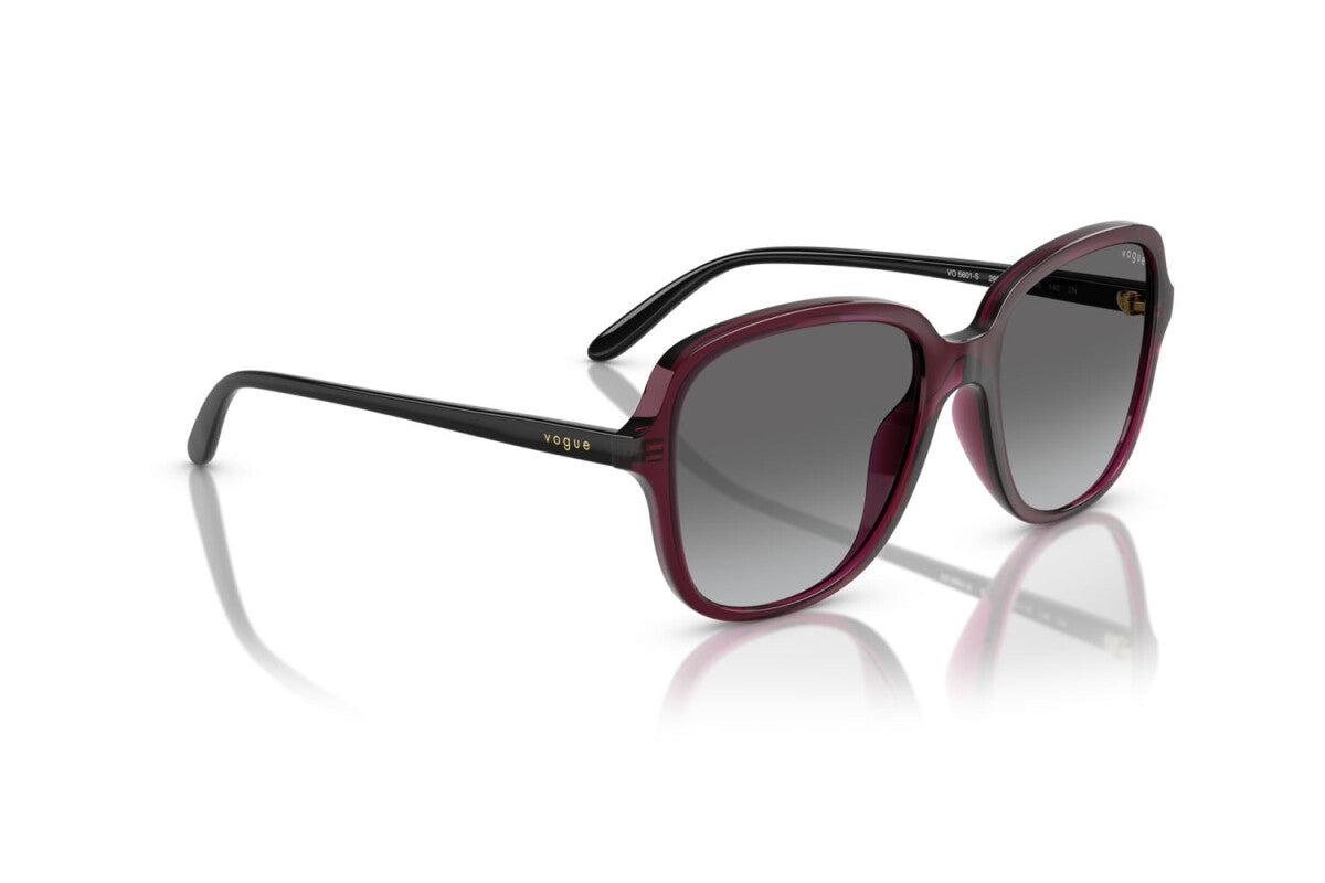 VOGUE - 298911 CILIEGIA TRASPARENTE | OCCHIALE DA SOLE DONNA - VO 5601S TAGLIA 53