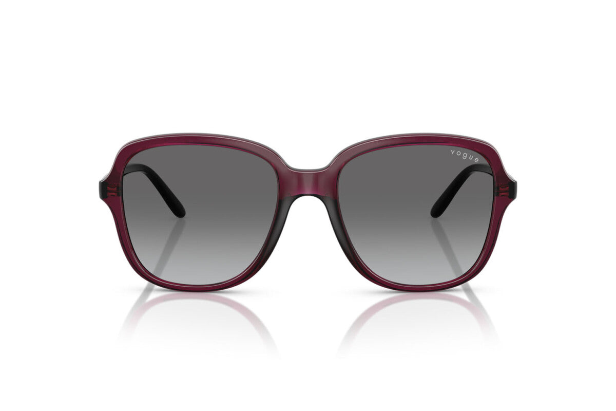 VOGUE - 298911 CILIEGIA TRASPARENTE | OCCHIALE DA SOLE DONNA - VO 5601S TAGLIA 53