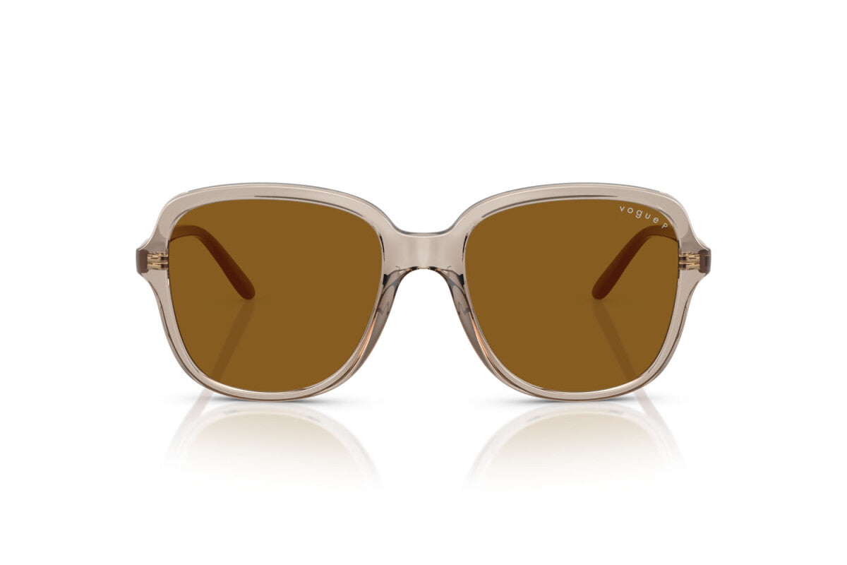 VOGUE - 299083 CARAMELLO TRASPARENTE | OCCHIALE DA SOLE DONNA - VO 5601S TAGLIA 53