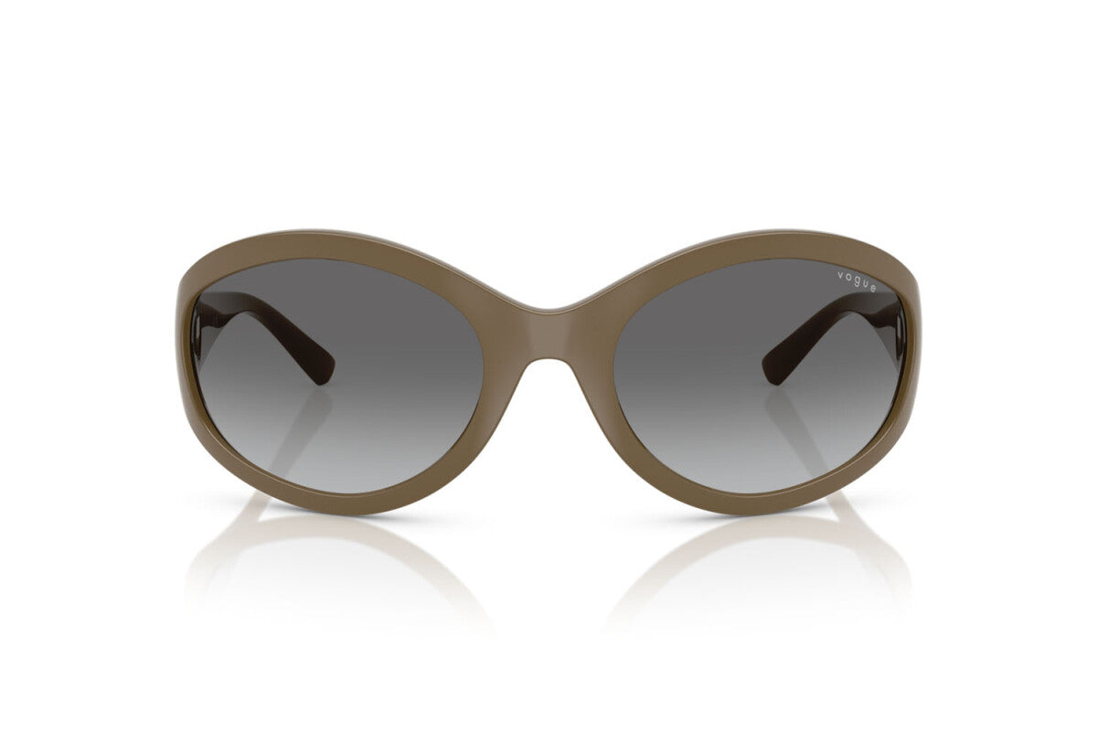 VOGUE - 317511 MARRONE PIENO | OCCHIALE DA SOLE DONNA - VO 5606S TAGLIA 65