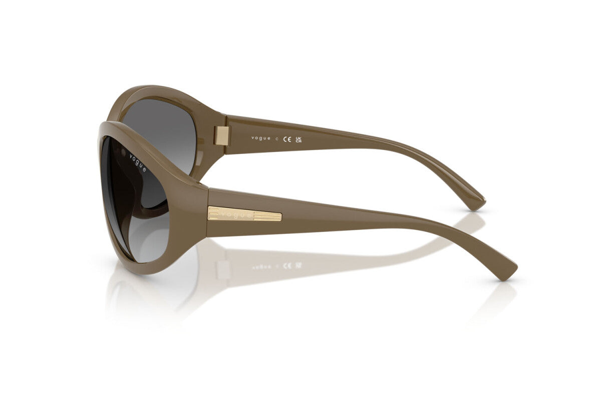 VOGUE - 317511 MARRONE PIENO | OCCHIALE DA SOLE DONNA - VO 5606S TAGLIA 65