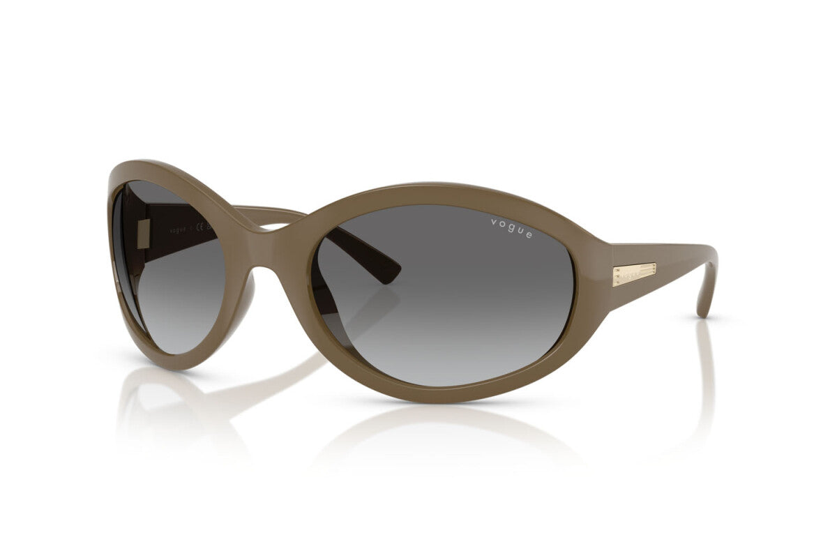 VOGUE - 317511 MARRONE PIENO | OCCHIALE DA SOLE DONNA - VO 5606S TAGLIA 65