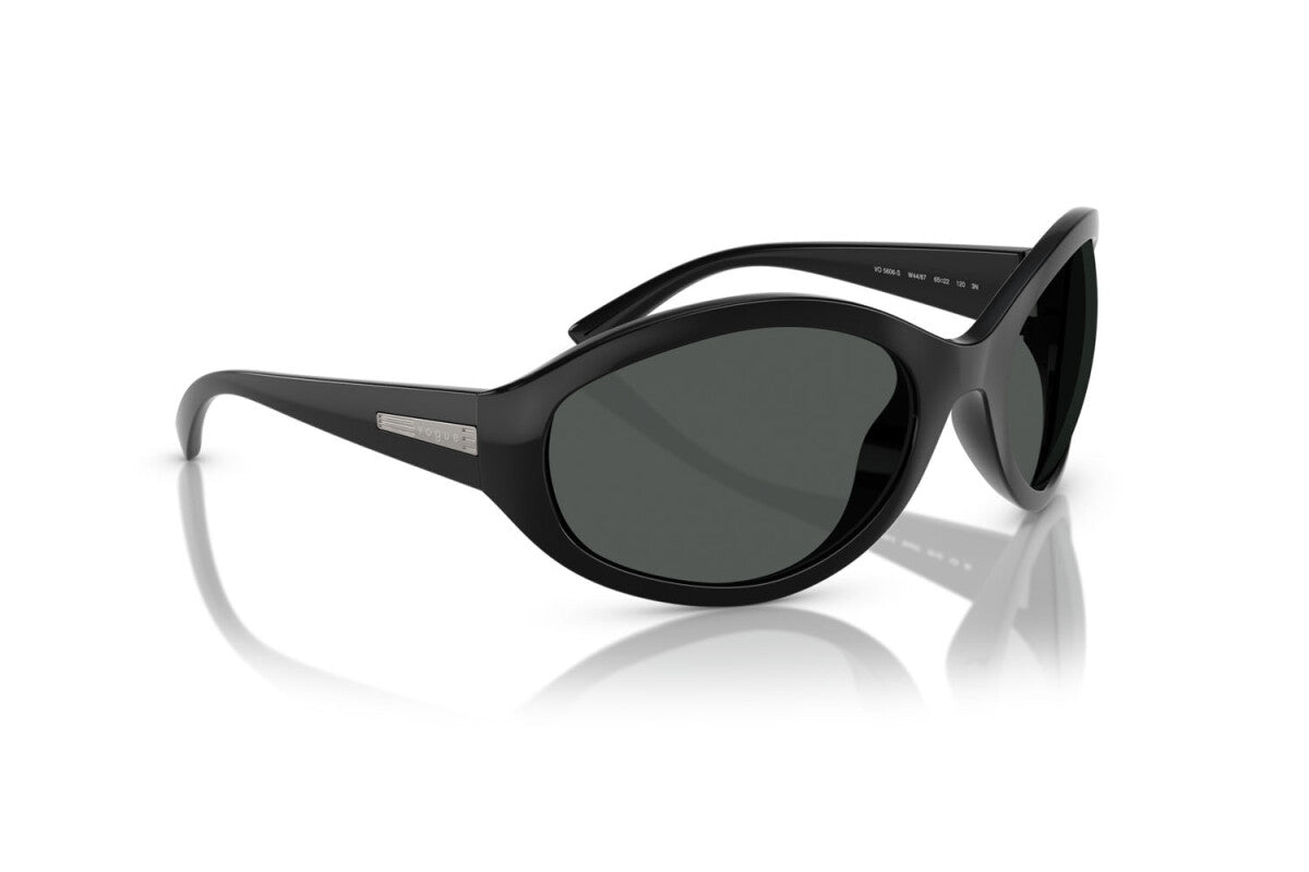 VOGUE - W44/87 NERO | OCCHIALE DA SOLE DONNA - VO 5606S TAGLIA 65