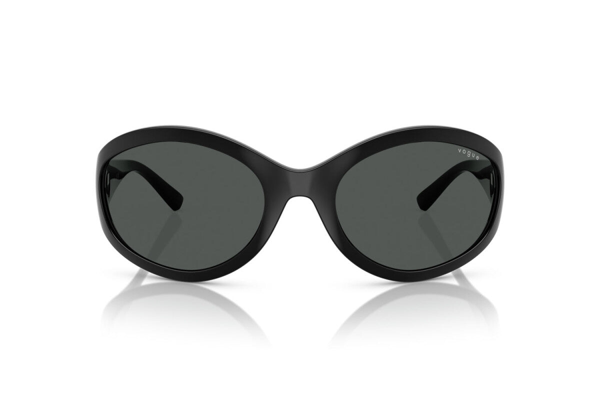 VOGUE - W44/87 NERO | OCCHIALE DA SOLE DONNA - VO 5606S TAGLIA 65