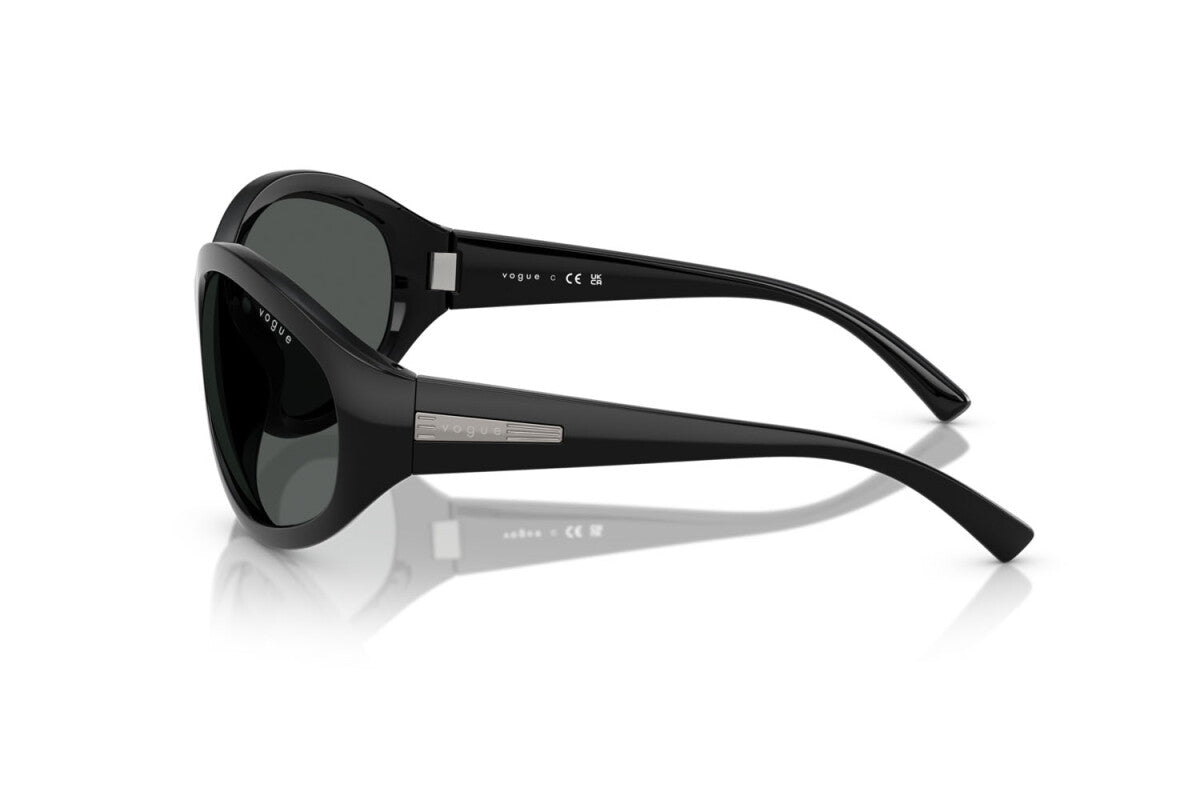 VOGUE - W44/87 NERO | OCCHIALE DA SOLE DONNA - VO 5606S TAGLIA 65