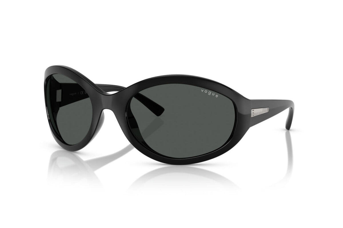 VOGUE - W44/87 NERO | OCCHIALE DA SOLE DONNA - VO 5606S TAGLIA 65