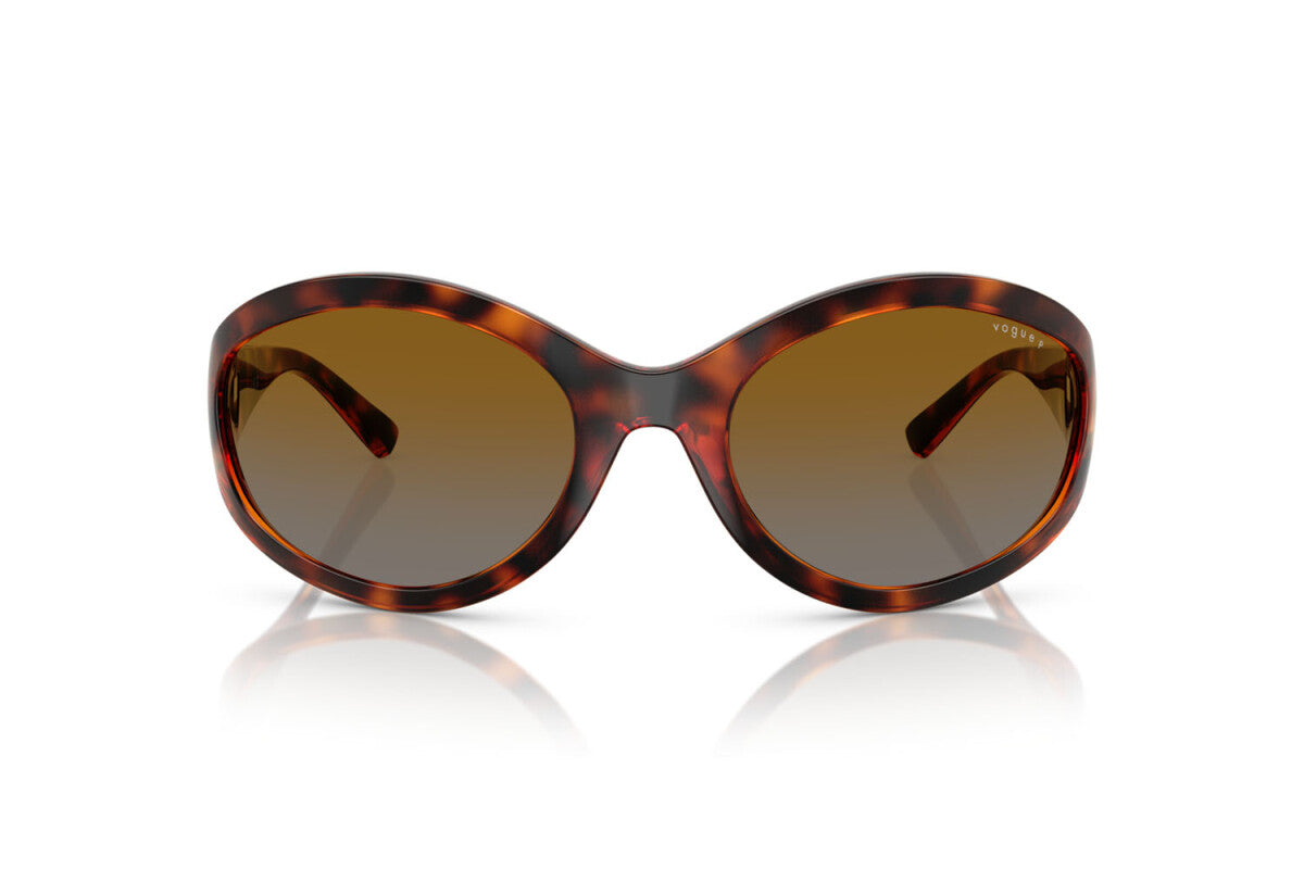 VOGUE - W656T5 AVANA SCURA | OCCHIALE DA SOLE DONNA - VO 5606S TAGLIA 65