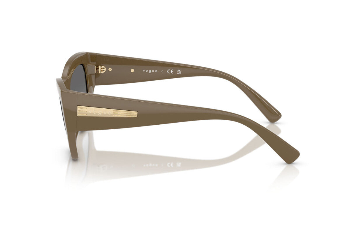 VOGUE - 317511 MARRONE PIENO | OCCHIALE DA SOLE DONNA - VO 5607S TAGLIA 53