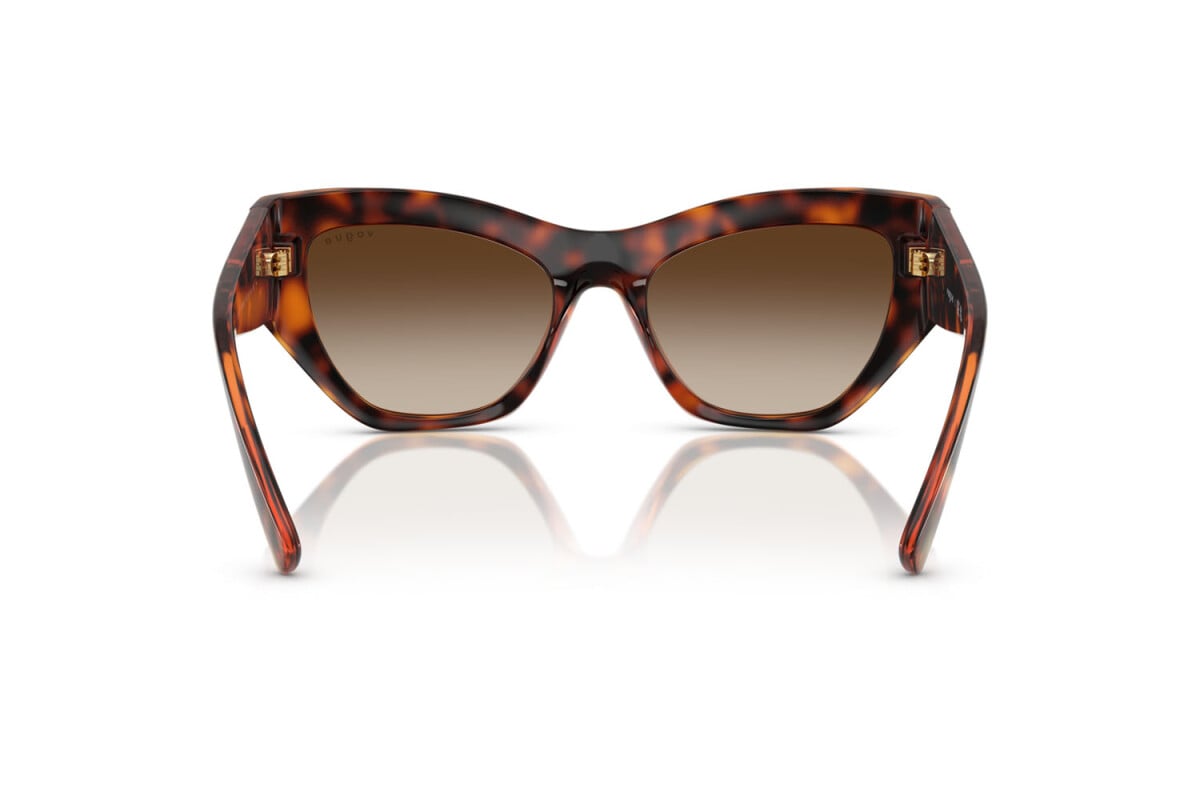 VOGUE - W65613 AVANA SCURA | OCCHIALE DA SOLE DONNA - VO 5607S TAGLIA 53