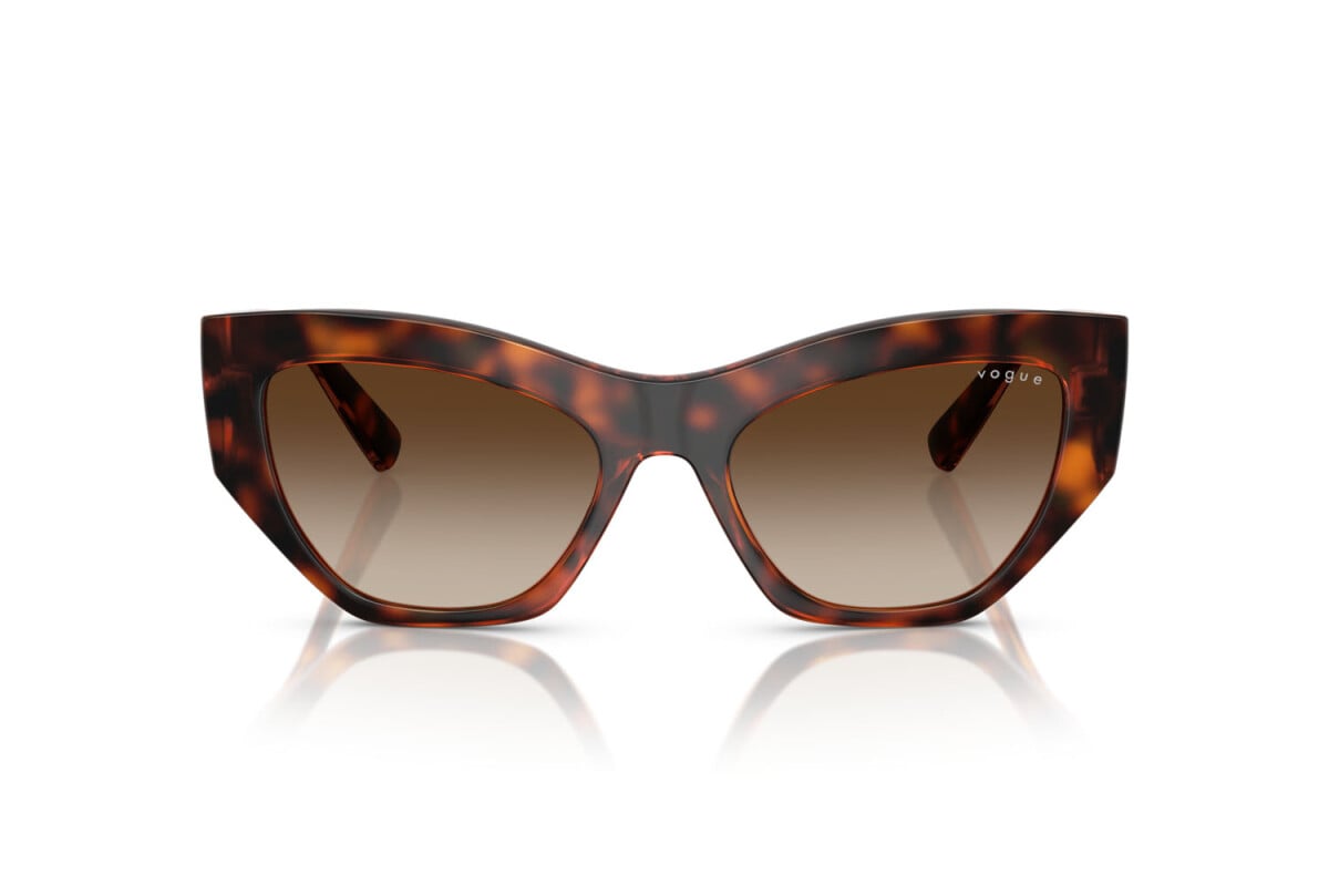 VOGUE - W65613 AVANA SCURA | OCCHIALE DA SOLE DONNA - VO 5607S TAGLIA 53