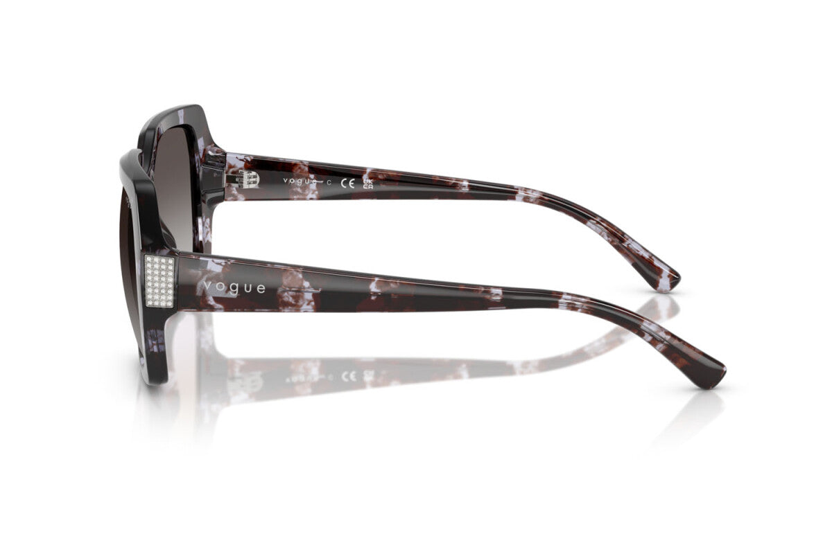 VOGUE - 31788G AVANA VIOLA | OCCHIALE DA SOLE DONNA - VO 5612SB TAGLIA 55