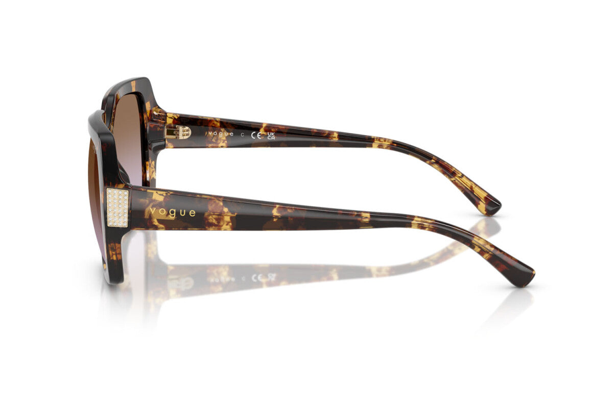 VOGUE - 317968 MIELE AVANA | OCCHIALE DA SOLE DONNA - VO 5612SB TAGLIA 55