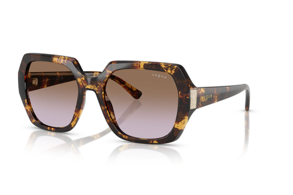 VOGUE - 317968 MIELE AVANA | OCCHIALE DA SOLE DONNA - VO 5612SB TAGLIA 55