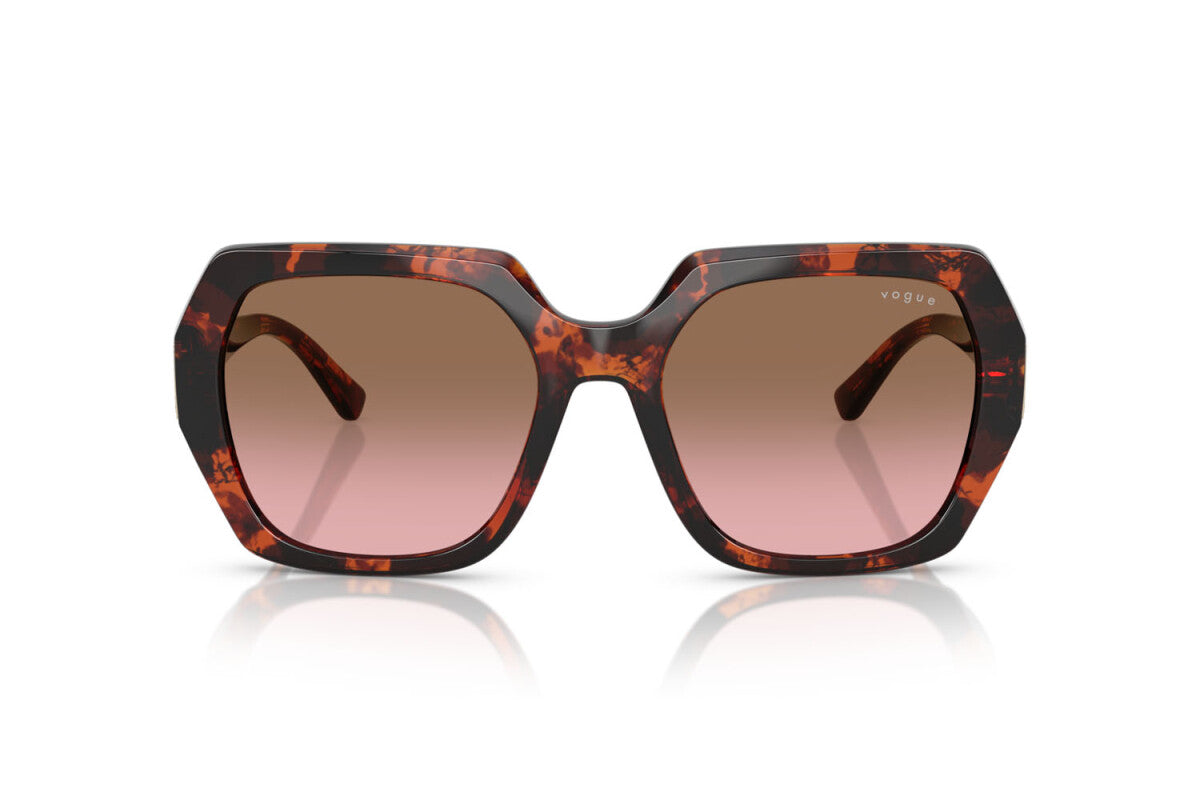 VOGUE - 318014 AVANA ROSSA | OCCHIALE DA SOLE DONNA - VO 5612SB TAGLIA 55