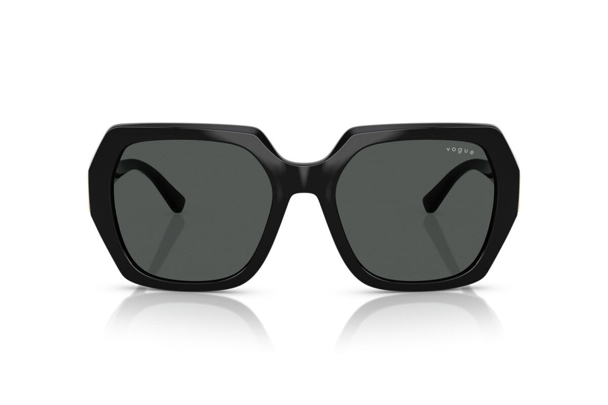 VOGUE - W44/87 NERO | OCCHIALE DA SOLE DONNA - VO 5612SB TAGLIA 55