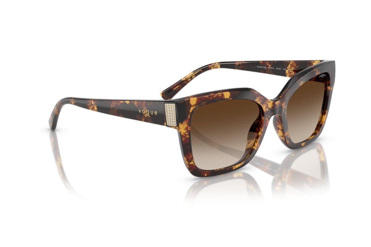 VOGUE - 317913 MIELE AVANA | OCCHIALE DA SOLE DONNA - VO 5613SB TAGLIA 54