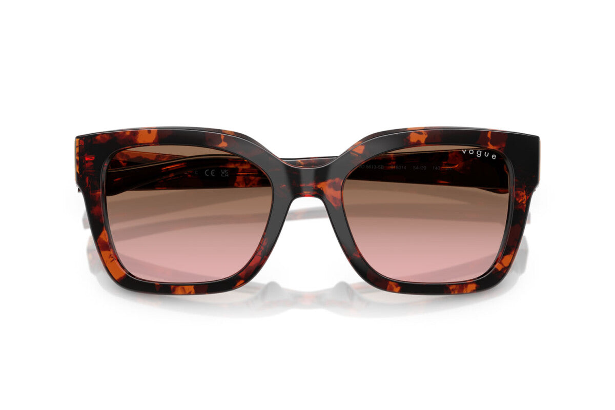 VOGUE - 318014 AVANA ROSSA | OCCHIALE DA SOLE DONNA - VO 5613SB TAGLIA 54