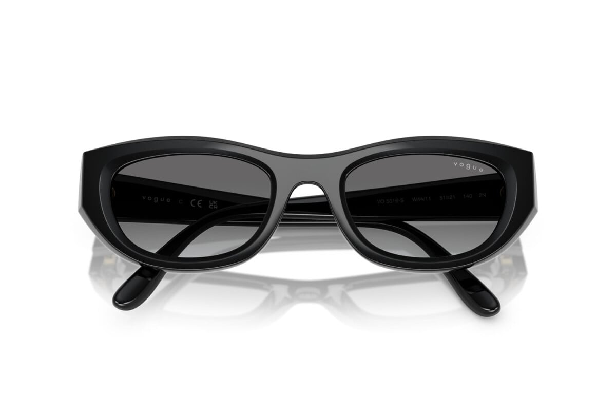 VOGUE - W44/11 NERO | OCCHIALE DA SOLE DONNA - VO 5616S TAGLIA 51