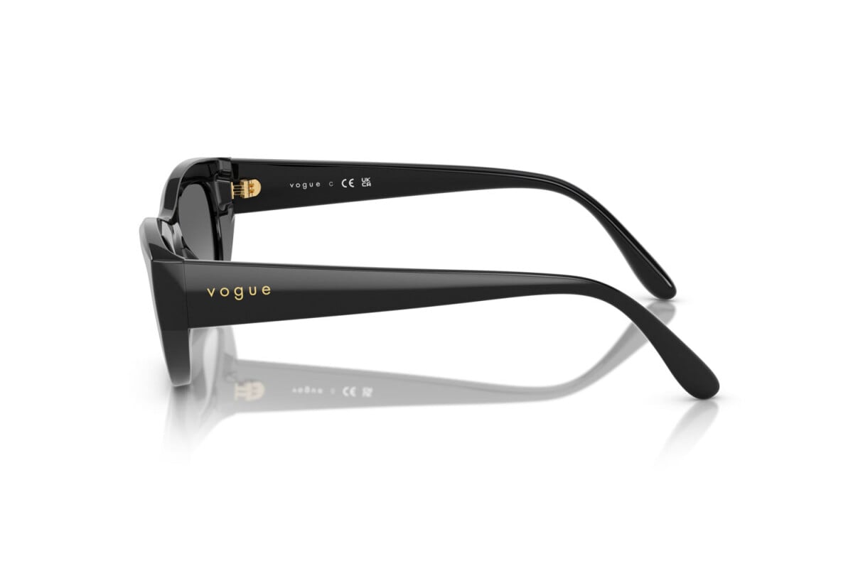 VOGUE - W44/11 NERO | OCCHIALE DA SOLE DONNA - VO 5616S TAGLIA 51