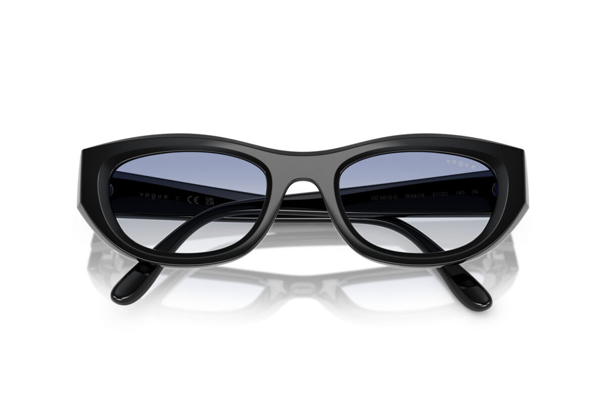 VOGUE - W44/19 NERO | OCCHIALE DA SOLE DONNA - VO 5616S TAGLIA 51