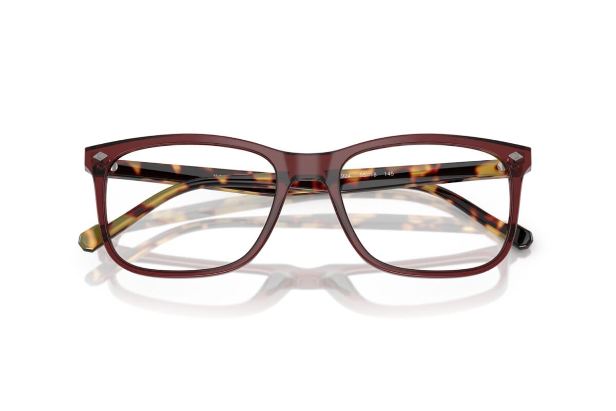 VOGUE - 2924 BORDEAUX TRASPARENTE | OCCHIALE DA VISTA UOMO - VO 5617 TAGLIA 53