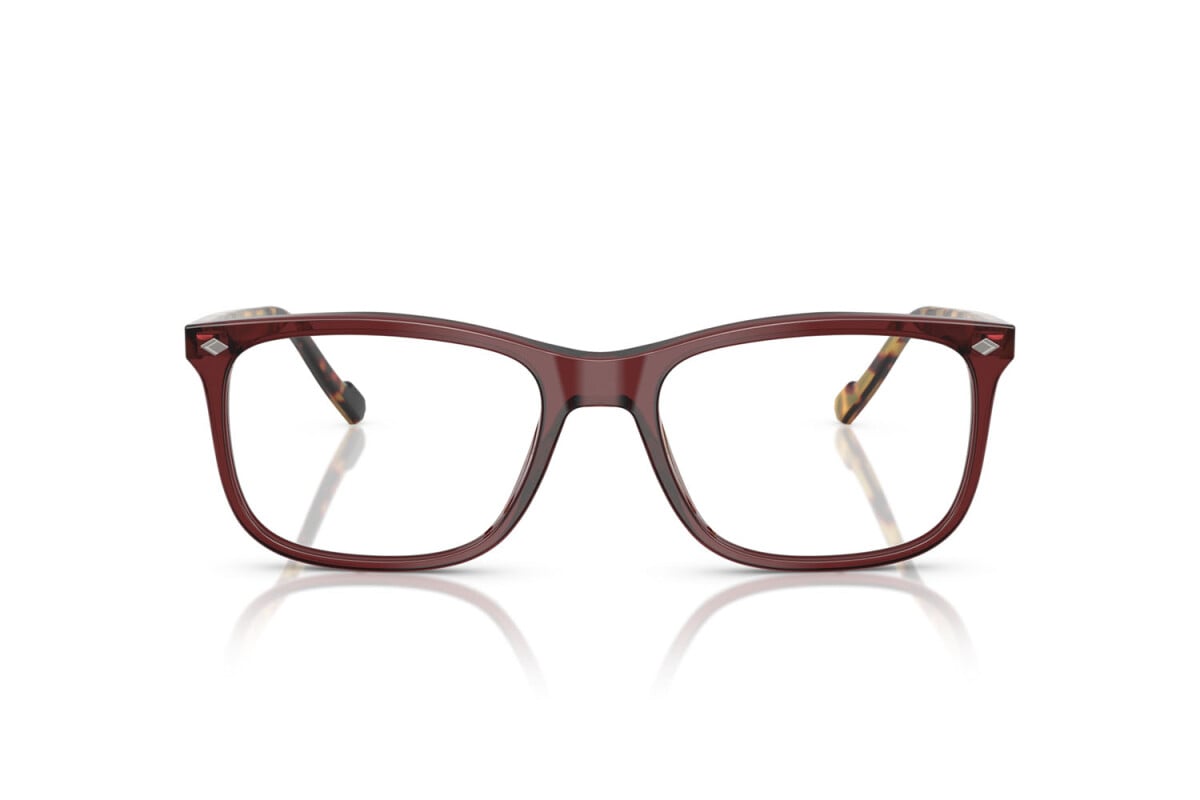 VOGUE - 2924 BORDEAUX TRASPARENTE | OCCHIALE DA VISTA UOMO - VO 5617 TAGLIA 53