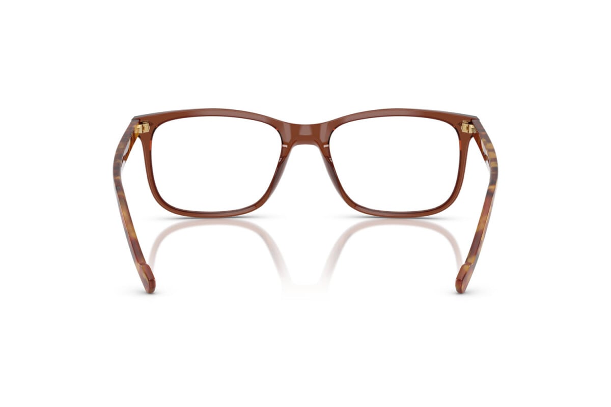 VOGUE - 3202 MARRONE TRASPARENTE | OCCHIALE DA VISTA UOMO - VO 5617 TAGLIA 53