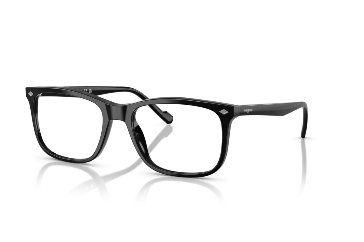 VOGUE - W44 NERO | OCCHIALE DA VISTA UOMO - VO 5617 TAGLIA 53