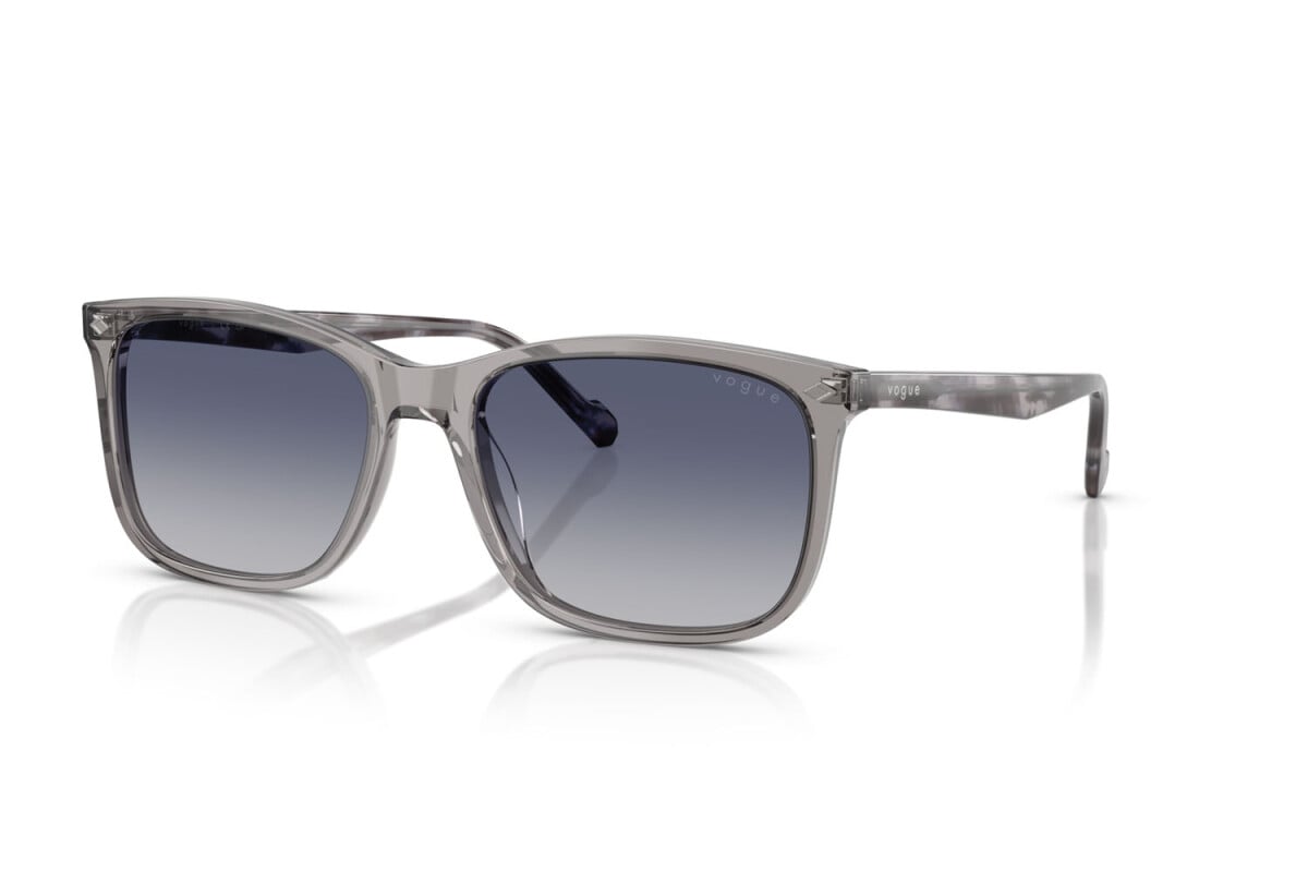 VOGUE - 28204L GRIGIO TRASPARENTE | OCCHIALE DA SOLE UOMO - VO 5618S TAGLIA 57