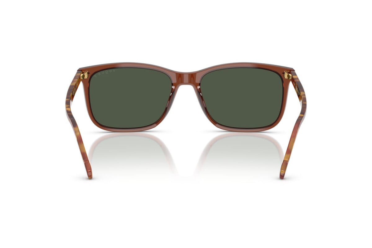VOGUE - 32029A MARRONE TRASPARENTE | OCCHIALE DA SOLE UOMO - VO 5618S TAGLIA 57