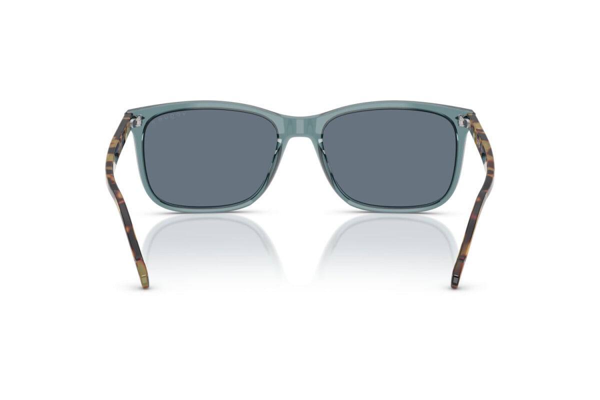 VOGUE - 32034Y PETROLIO TRASPARENTE | OCCHIALE DA SOLE UOMO - VO 5618S TAGLIA 57