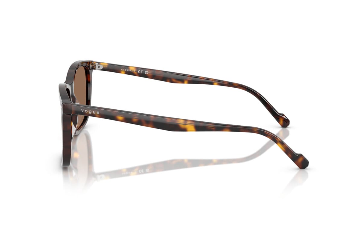 VOGUE - W65673 AVANA SCURA | OCCHIALE DA SOLE UOMO - VO 5618S TAGLIA 57