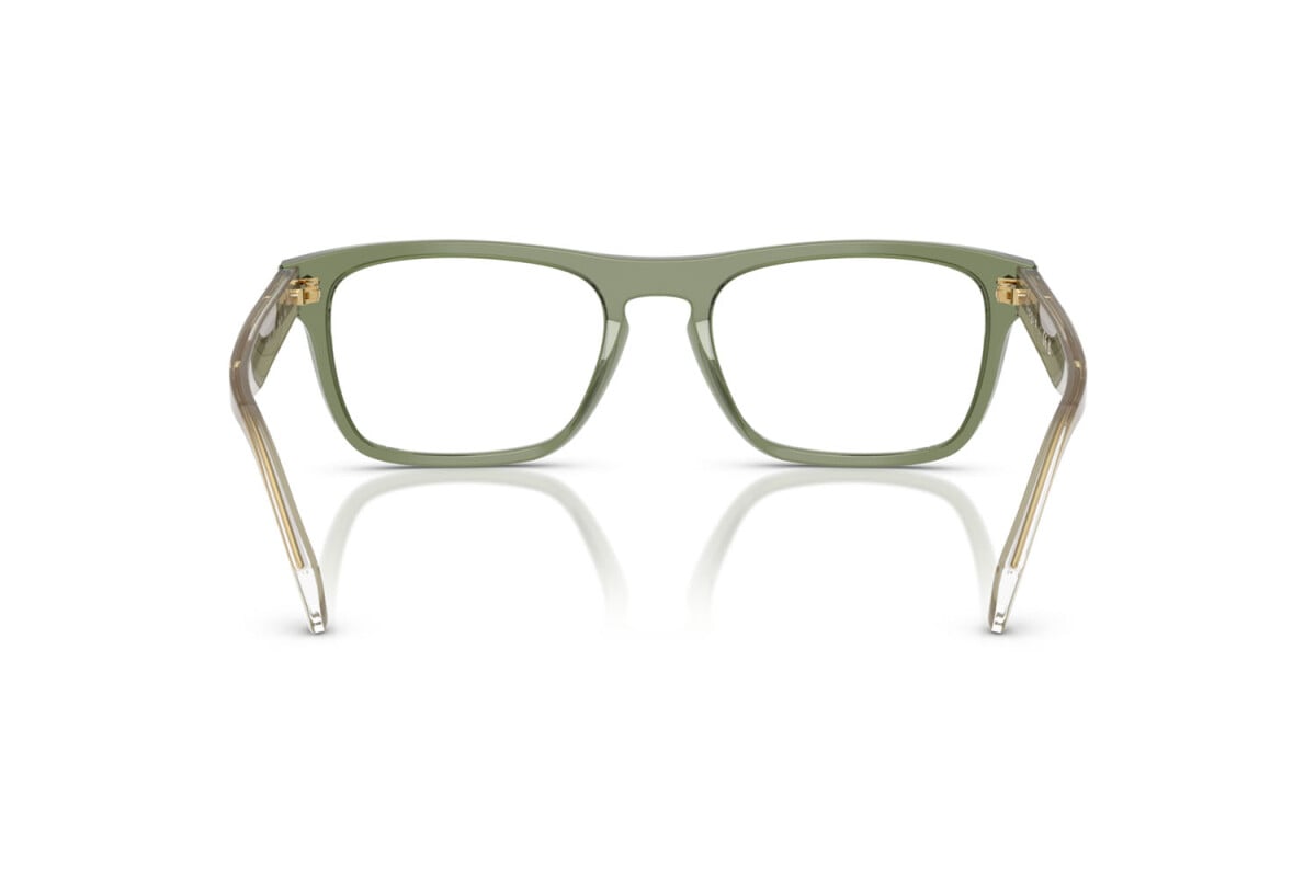 VOGUE - 3187 VERDE TRASPARENTE | OCCHIALE DA VISTA UOMO - VO 5619 TAGLIA 52