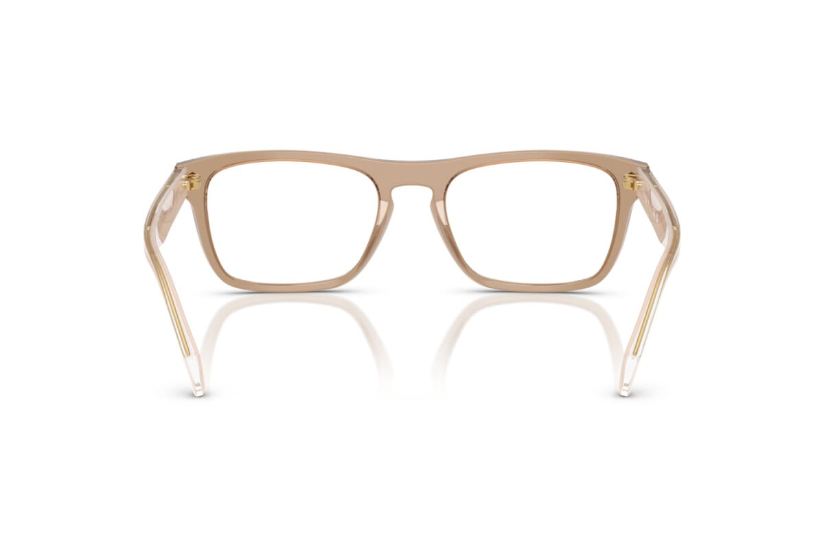 VOGUE - 3189 MARRONE TRASPARENTE | OCCHIALE DA VISTA UOMO - VO 5619 TAGLIA 54