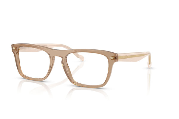 VOGUE - 3189 MARRONE TRASPARENTE | OCCHIALE DA VISTA UOMO - VO 5619 TAGLIA 54